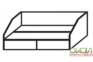 Модули Домино - Кровать