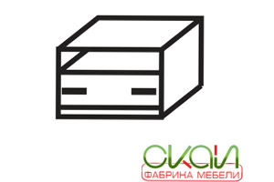 Модули Домино - Тумба под ТВ