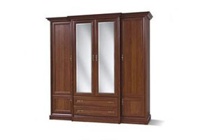 Кантри - Шкаф 4Д